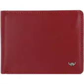 Golden Head Leder Geldbörse Polo RFID Protect Scheintasche mit Geheimfach 1159 Rot dunkelrot