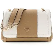 GUESS NOELLE II CNVRTBLE XBODY FLAP Damen Tasche Beige : Größe - UNICA Größe: UNICA