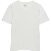 Superdry Classic Cotton Linen Vee Kurzarm-t-shirt Mit V-ausschnitt