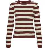 Vero Moda Vmchili Ls O-Neck Stripe Pullover Boo