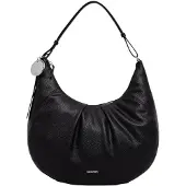 Calvin Klein ENGRAVED HW MEDIUM SHOULDER BAG Damen Tasche Schwarz : Größe - UNICA Größe: UNICA