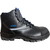 Atlas Sicherheitsstiefel Anatomic Bau 500 S3 nach EN ISO 20345:2011 S3 SRC, Weite 10 schwarz Größe 38