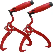 Baumarktplus 2x Handpackzange Packzange Handhebehaken Sappie Holzgreifer Forstzange