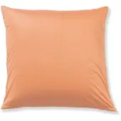 Doris Meyer Uni Interlock Jersey Bettwäsche Kissenbezug einzeln 80x80 cm | terra - orange