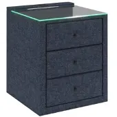 Premium Living Nachtkästchen Universal Blau