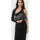 AllSaints Bettina Emb Clutch Black Größe: OS | Clutches Outlet | Damen | Schwarz
