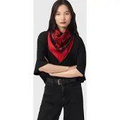 AllSaints Marley Square Black Größe: OS | Schals Outlet | Damen | Schwarz