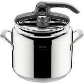 Lagostina Diva 012022010509, 9 l, Induktion, Versiegelte Platte, Gas, Halogen, Elektro, Keramik, Edelstahl, 24 cm, Edelstahl, Edelstahl
