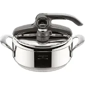 Lagostina Diva 012022010522, 3,5 l, Induktion, Versiegelte Platte, Gas, Halogen, Elektro, Keramik, Edelstahl, 22 cm, Edelstahl, Edelstahl