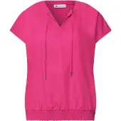 Street One Halbarmbluse in magenta dream | Gr.: 44