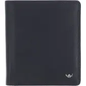 Golden Head Leder Geldbörse Polo RFID Protect Kombischeintasche 1230 Marineblau dunkelblau