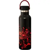 Bialetti Trinkflasche Stranger Things, 600 ml, Schwarz / Rot