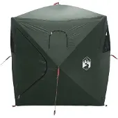 vidaXL Huntingzelt Olivegrün 143 x 143 x 165 cm Polyester und Stahl