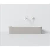 Steinberg Serie 440 Aufsatzwaschtisch, eckig, ohne Überlauf, 590x395x120mm, SOLIDSurface, 440714003