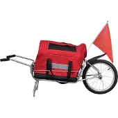 Syfax Fahrradanhänger Einrad mit Tasche