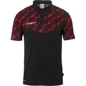 Uhlsport Progressive 28 Poloshirt Herren - Schwarz / Rot