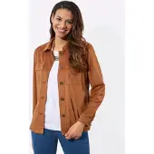 Casual Looks Lederimitat-Blazer "Lederimitat-Blazer"