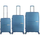 Saxoline Kofferset Resort aus robustem Polypropylen Blue One Size