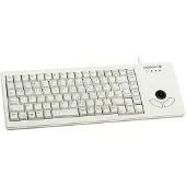 Cherry XS Trackball, Volle Größe (100%), Kabelgebunden, USB, QWERTY, Grau