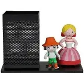 Tisso Toys Schreibtisch-Werkzeugkasten mit Figuren: Hanka und Cypisek