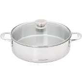 Demeyere Schmorpfanne Fusion mit Glasdeckel 28 cm