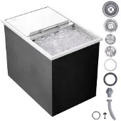 Vevor 109,48 L Drop-in-Eisbox