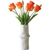 Botané Orange Triumph Tulip Bouquet Kunstblumenstrauß