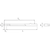 Stahlwille 50010030, 609 mm, 28 mm, 24 mm, 1,21 kg