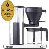 Bob Home 7000016 Filterkaffeemaschine, Edelstahlgehäuse, Glaskanne, 10 Tassen