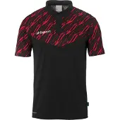 Uhlsport Progressive 28 Poloshirt Kinder - Schwarz / Rot