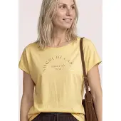 Street One Shirttop Sommershirt mit Wording Artwork