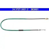 Ate Seilzug, Feststellbremse [Hersteller-Nr. 24.3727-3601.2] für Renault