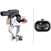 Hella Sensor Batteriemanagement 12 V geschraubt für u.a. GENERAL MOTORS