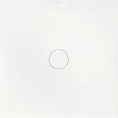 Bette BetteAir Duschfliese mit Minimum-Träger, 1200x1200mm, 7361-440T2, Farbe: Snow (weiß matt)