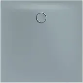 Bette BetteFloor Side Duschwanne mit Minimum-Wannenträger und BetteAntirutsch Pro, 1000x1000mm, 3382-412AE,T1, Farbe: Quartz