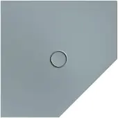 Bette BetteFloor Caro Fünfeck-Duschwanne mit BetteGlasur Plus, 900x900mm, 7191-412PLUS