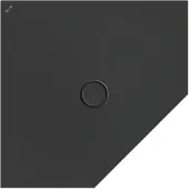 Bette BetteFloor Caro Fünfeck-Duschwanne mit BetteAntirutsch Pro, 900x900mm, 7191-402AE, Farbe: Slate matt