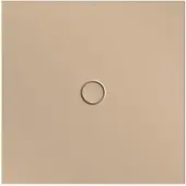 Bette BetteFloor Duschwanne mit Minimum-Wannenträger und BetteGlasur Plus, 1000x1000mm, 5941-424PLUS,T1