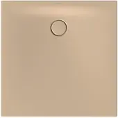 Bette BetteFloor Side Duschwanne mit Minimum-Wannenträger und BetteAntirutsch Pro, 900x900mm, 3381-424AE,T1, Farbe: Sand