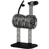 PawHut Kratzbaum und Liegeplatz für Katzen D30-538V00BK - A