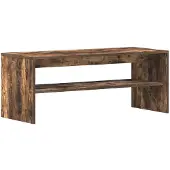 vidaXL TV-Schrank Räuchereiche 100x40x40 cm Holzwerkstoff