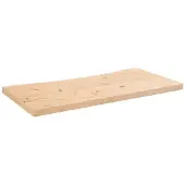 vidaXL Schreibtischplatte 80x40x2,5 cm Massivholz Kiefer