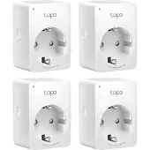 TP-LINK Tapo P100 (4er Pack) WLAN Smart Plug 2.4GHz