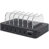 Manhattan 6-Port USB Charging Station – USB-A – Smart IC – 50W Output