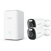 Reolink Hub with 2x Argus Eco Ultra 4K | 8MP | Battery | IP66