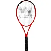 Völkl Tennisschläger Vöstra V8 100in/300g/Turnier 2024 rot - unbesaitet -