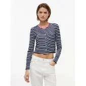 Tommy Hilfiger Strickjacke DW0DW22805 Dunkelblau Slim Fit