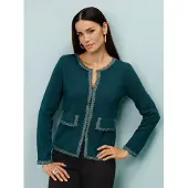 Création L Strickjacke