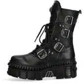 New rock Ankleboots "Plateau Boots M-WALL373-S6" Handgefertigt, Made in Spain