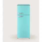 Evvo F45 Retro Zweitüriger Kühlschrank